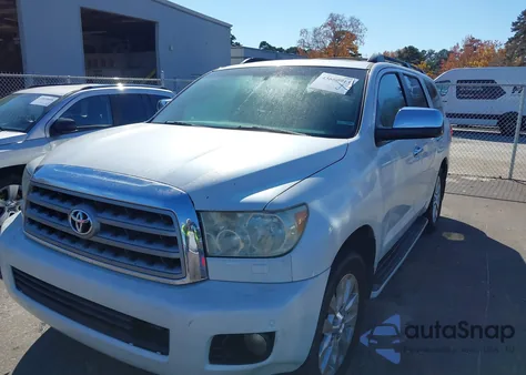 2010 Toyota Sequoia Platinum 5.7L V8 from USA, damaged, VIN 5TDYY5G12AS025620